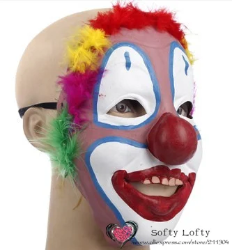 Joker Soft Rubber Mask for Halloween Party Cosplay - 2