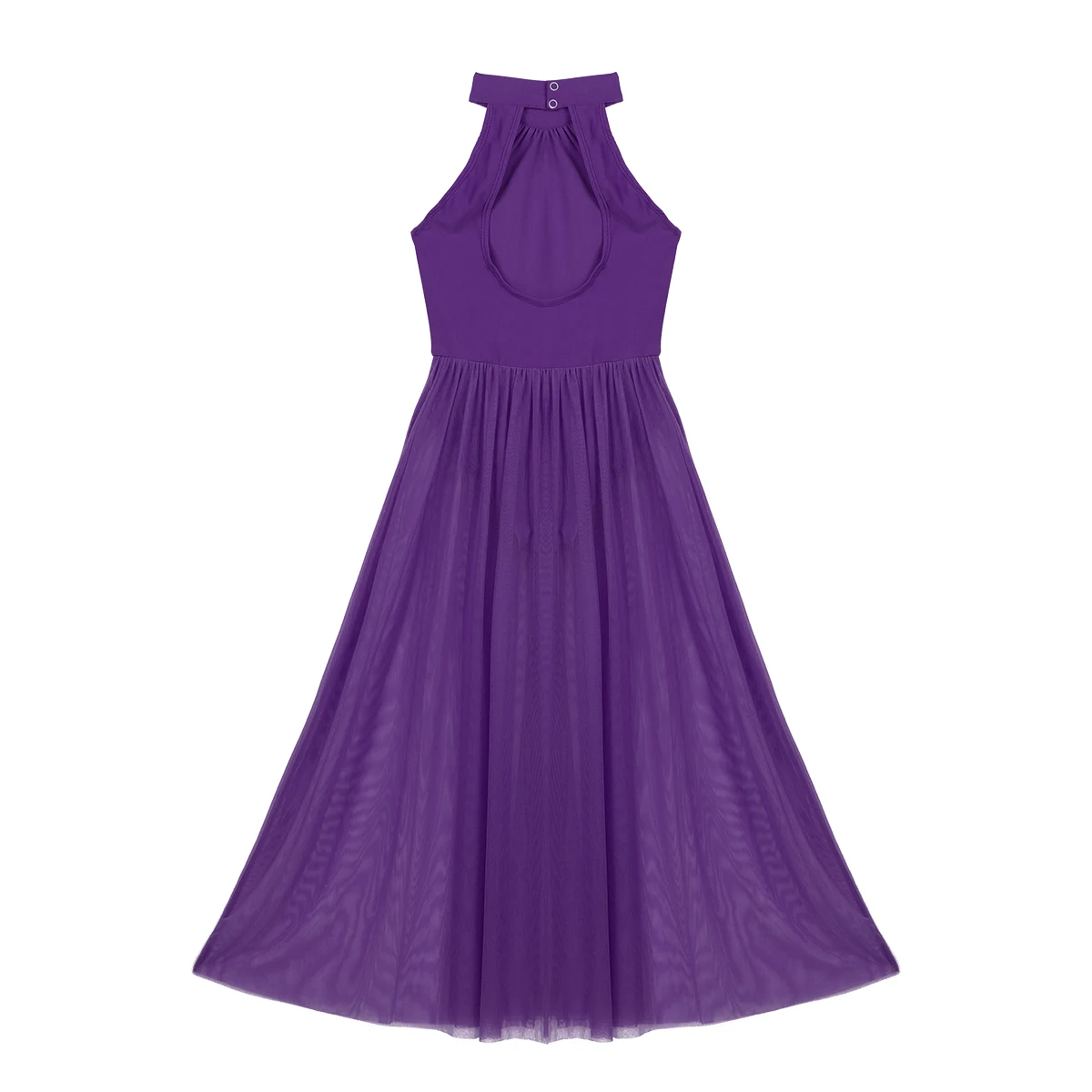 Kids Girls Sleeveless Ballet Leotard Girls Ballet Tutu Maxi Dance Dress for Celebration of Spirit Praise Lyrical Dance Costumes