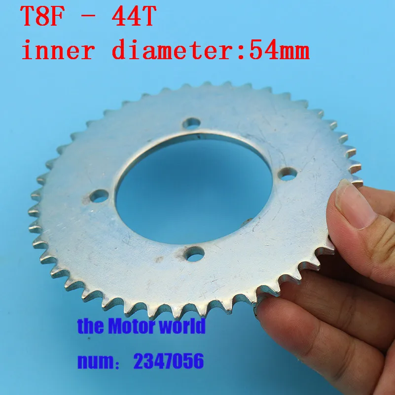 T8F 44 зуб 54 мм сзади Звездочка для 47cc 49cc двигатель карманный велосипед Goped Скутер Мини Мото ATV Quad