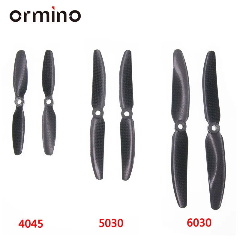 Ormino 2 пары FPV пропеллер Дрон 5045 6045 5030 6030 Fpv Diy Набор карбоновый QAV250 рама|qav250 frame|carbon