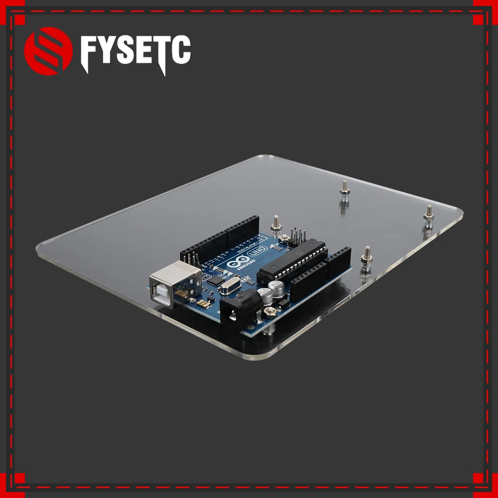 Универсальная экспериментальная платформа Arduino UNO V35 базовая пластина прозрачная