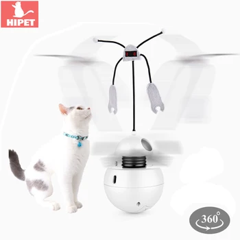 

3 IN 1 Usage Cat Electric Toy Pet Cats Laser Toys Interactive Training Smart Automatic Rotating Ball Toys For Small Cats Kitten