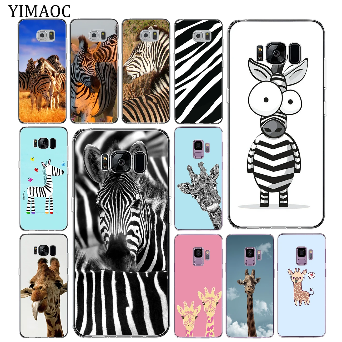 Мягкий силиконовый чехол YIMAOC для Samsung Galaxy S10 S9 S8 Note 10 Plus S7 Edge S10e|Бамперы| |