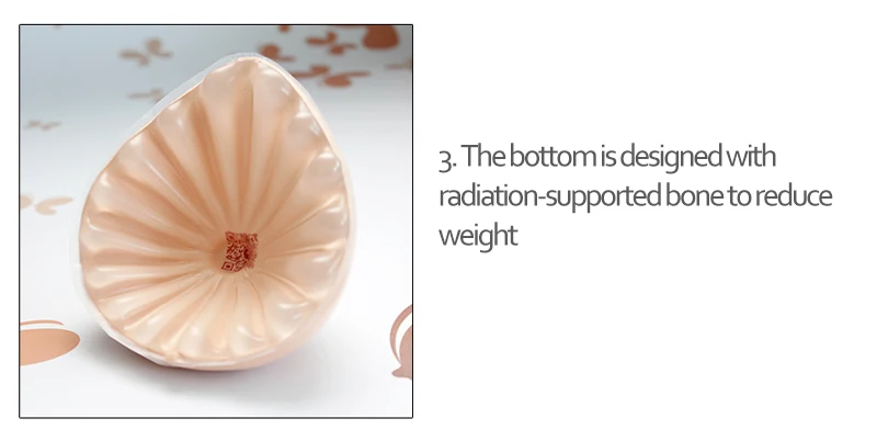 Komaynaly Temperature Control Lightweight Silicone Breast Forms for Woman Mastectomy Prosthesis Bra Inserts 1 Piece A B C D Cup (3)