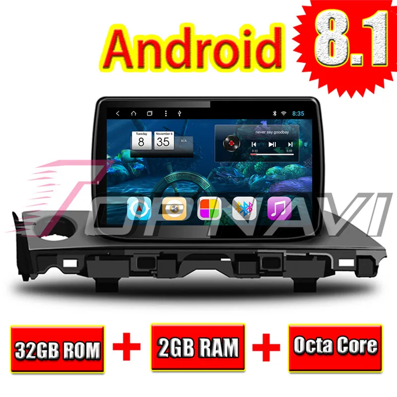 automagnitol 2 din android For Mazda 6 Atenza 2017