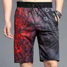Новая модная повседневная одежда мужские шорты недорогая одежда печать на заказ карманные шорты летние хип хоп пляжные шорты мужские
