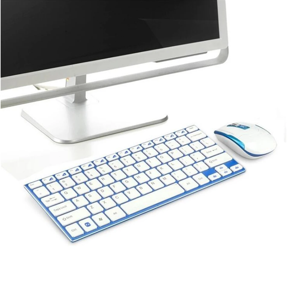 Wireless Keyboard Mouse Combo Bundles 2.4G gaming Keypad Combo laptop