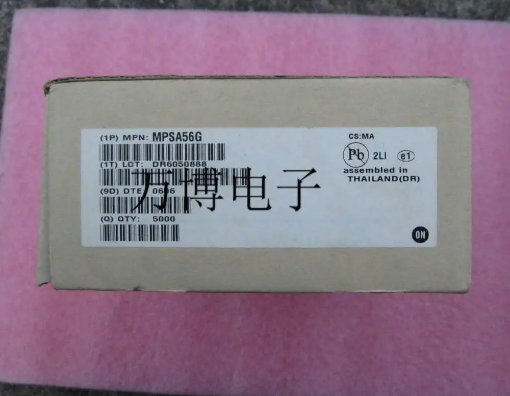 30Pcs new original imported ON MPSA56 A56 transistor Audio electronics free shipping