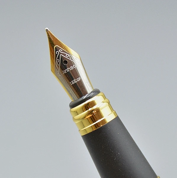 Классическая Роскошная ручка JINHAO 500 с черным фонтаном канцелярские