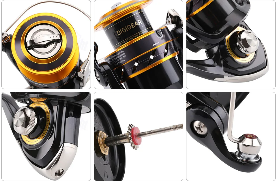 Оригинальная спиннинговая Рыболовная катушка DAIWA Mission CS 2000S 2500S 3000S 4000S 3+ 1BB 5,3: 1 Катушка для ловли карпа в соленой воде