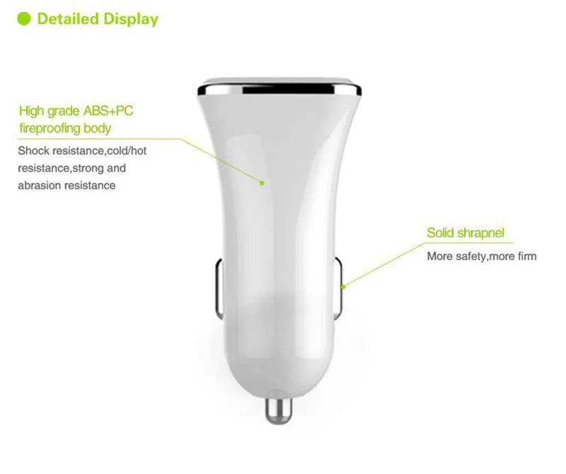 YOJOCK Quick Charge 3,0 Автомобиля Зарядное устройство 18 Вт быстрый USB Зарядное устройство QC3.0 автомобиля-Зарядное устройство для iphone X, 8, 8 Plus, 7 Plus, samsung Galaxy S8 S7 Note8
