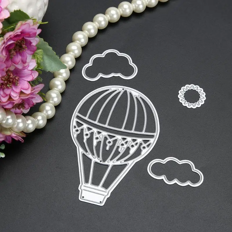 

Air Balloon Cloud Metal Cutting Dies Stencil For DIY Scrapbooking Die Cuts Album Card Making Craft Embossing Folder Craft