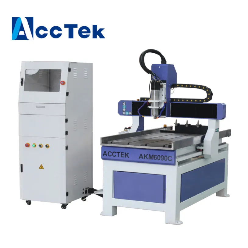 ACCTEK 1325 1212 6090 small atc cnc router mach 3 controller cheap automatic tool change cnc