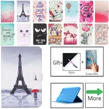 Tablet Case For Samsung Galaxy Tab E T560 SM-T560 T561 9.6 inch Smart Cover Fashion Girl Cat Flip Stand PU Leather Skin Funda Tablet Case For Samsung Galaxy Tab E T560 SM-T560 T561 9.6 inch Smart Cover Fashion Girl Cat Flip Stand PU Leather Skin Funda