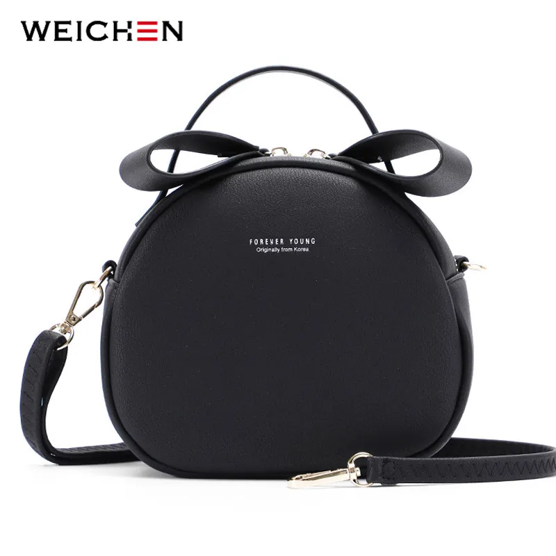  Geometrical Circular Women Shoulder Bag Leather Women's Crossbody Messenger Bags Sac Female Round B - 32967776062