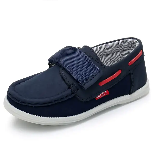 boys slip on boat shoes