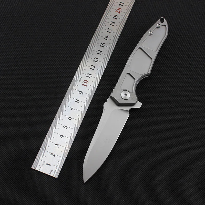 

Folding Knife S35VN blade TC4 Titanium Handle Camping Hunting Cellection Knife Pocket Survival Knives EDC Tool Gift