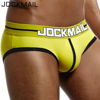 

JOCKMAIL Brand New Design U convex Underwear Men Briefs Cotton Male Panties Slip Cueca Gay Underpants Fashion Briefs men Shorts