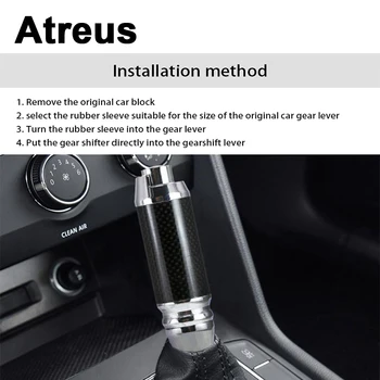 

Atreus Car Baseball Automatic Gear Shift Shifter Lever Knob For VW polo passat b5 b6 Mazda 3 6 cx-5 Toyota corolla Ford focus 2