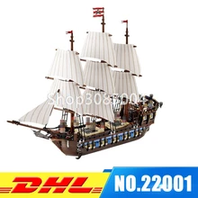 IN STOCK NEW LEPIN 22001 Pirate Ship Imperial warships Model Building Kits Block Briks Toys Gift 1717pcs Compatible 10210