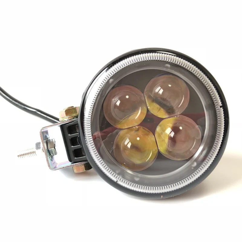 1 шт. 4D пятно луча Led автомобилей головной светильник 12v 80v внедорожные грузовик ATV