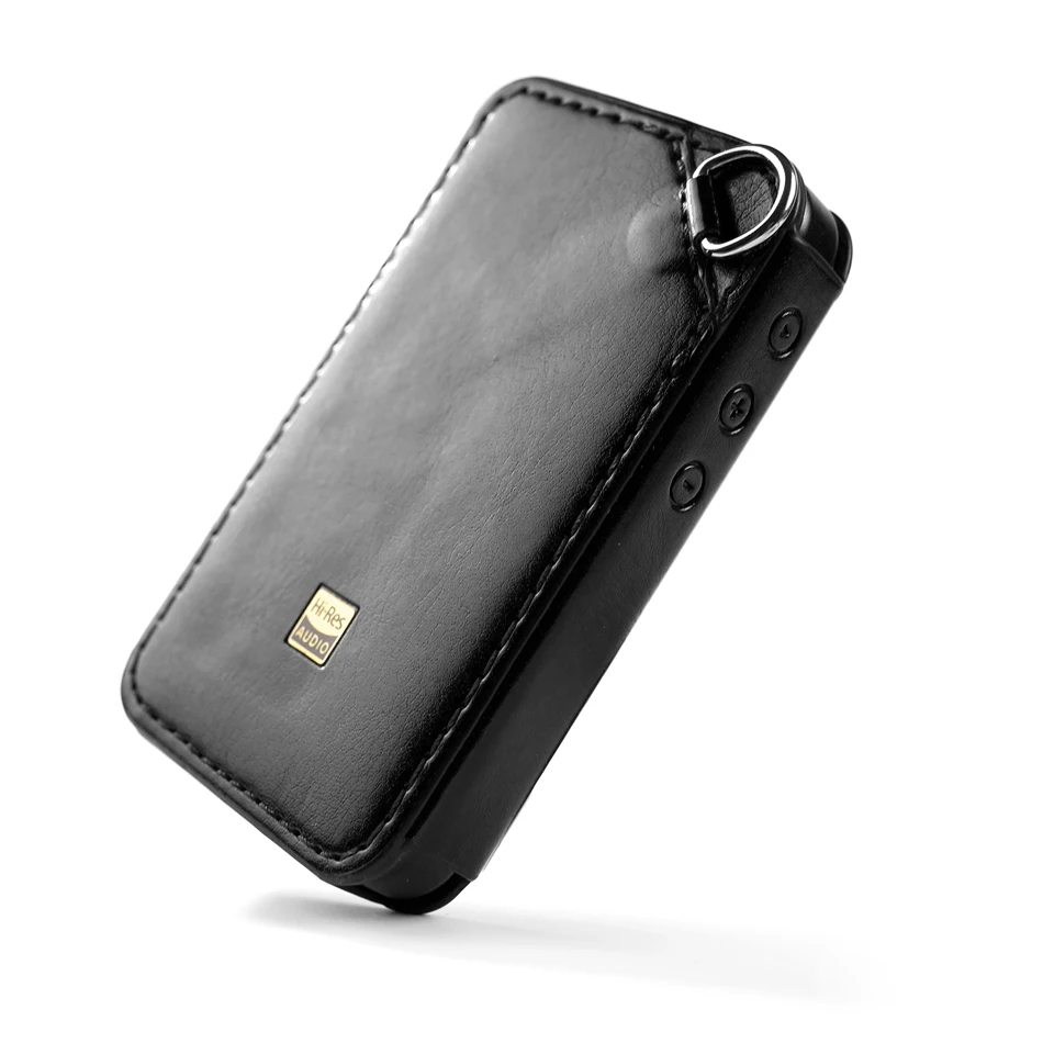 C M6 кожаный чехол для FiiO Hi res player чехол. Черный|Сумки и чехлы плееров MP3/MP4| |