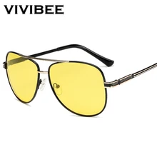 VIVIBEE мужские желтые линзы ночного видения Поляризованные солнцезащитные очки для вождения женские линзы Роскошные солнцезащитные очки очки VIVIBEE мужские желтые линзы ночного видения Поляризованные солнцезащитные очки для вождения женские линзы Роскошные солнцезащитные очки очки