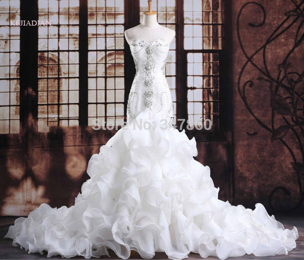 expensive mermaid wedding dresses