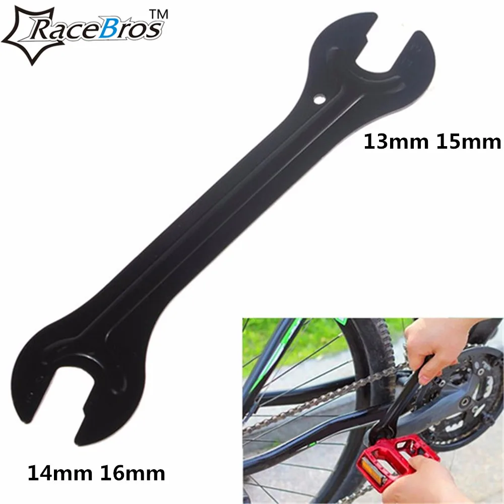 13 14 15 16mm New Carbon Steel Black durable Head Open End Bicycle Bike