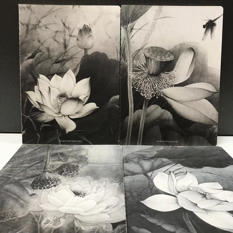 

Creative Beautiful Ink Painting Stationery B5 Diary Notebook Notepad