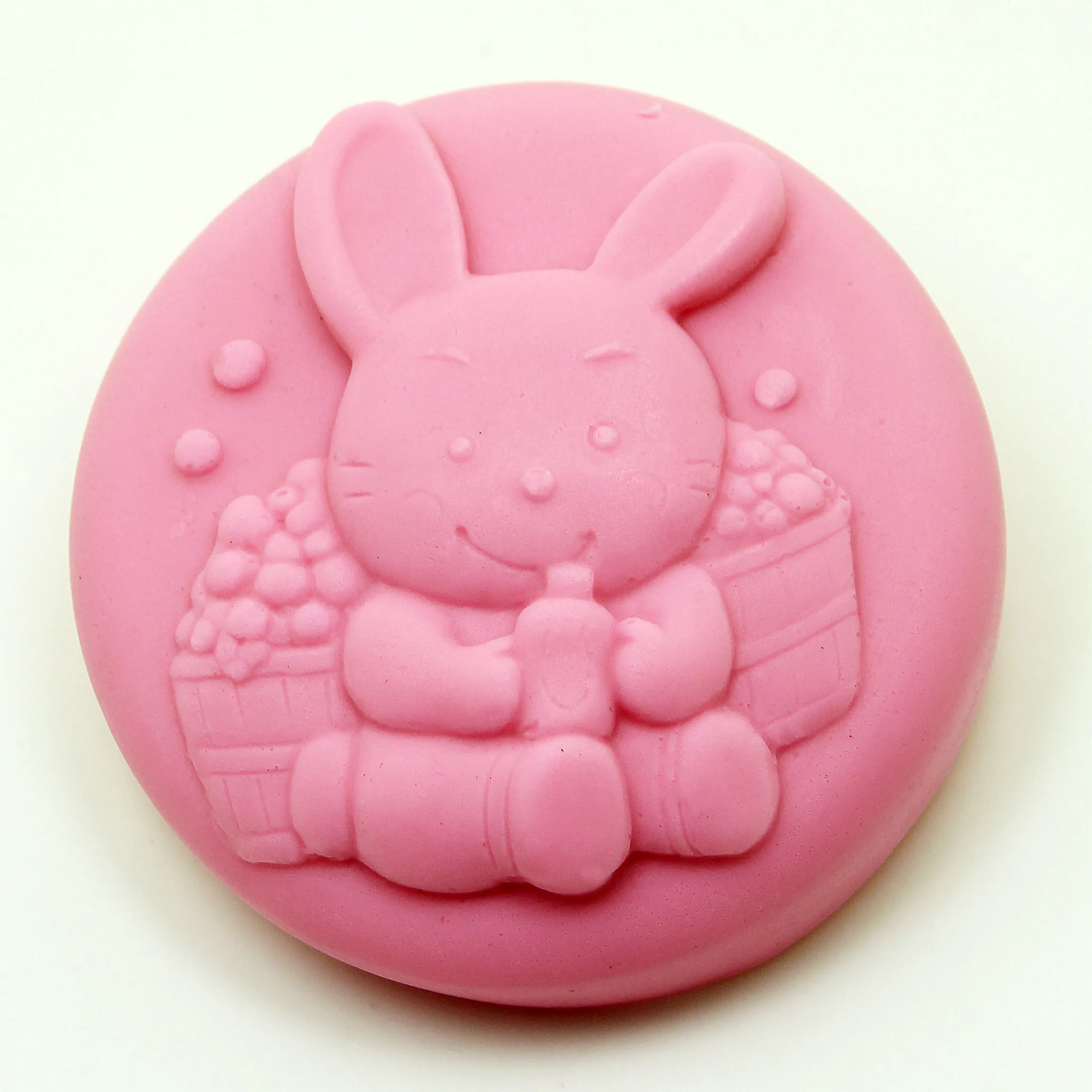 rabbit baby shape soap mold silicone mold AR013in Cake Molds from Home