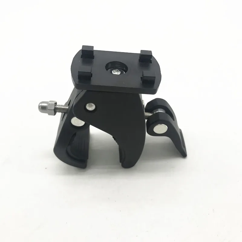 

Tough Claw Clamp Motorcycle Handlebar Yoke Bike Rail Mount Base w/4 Hole Claws AMPS Adaptor Plate for cameras garmin gps dvr