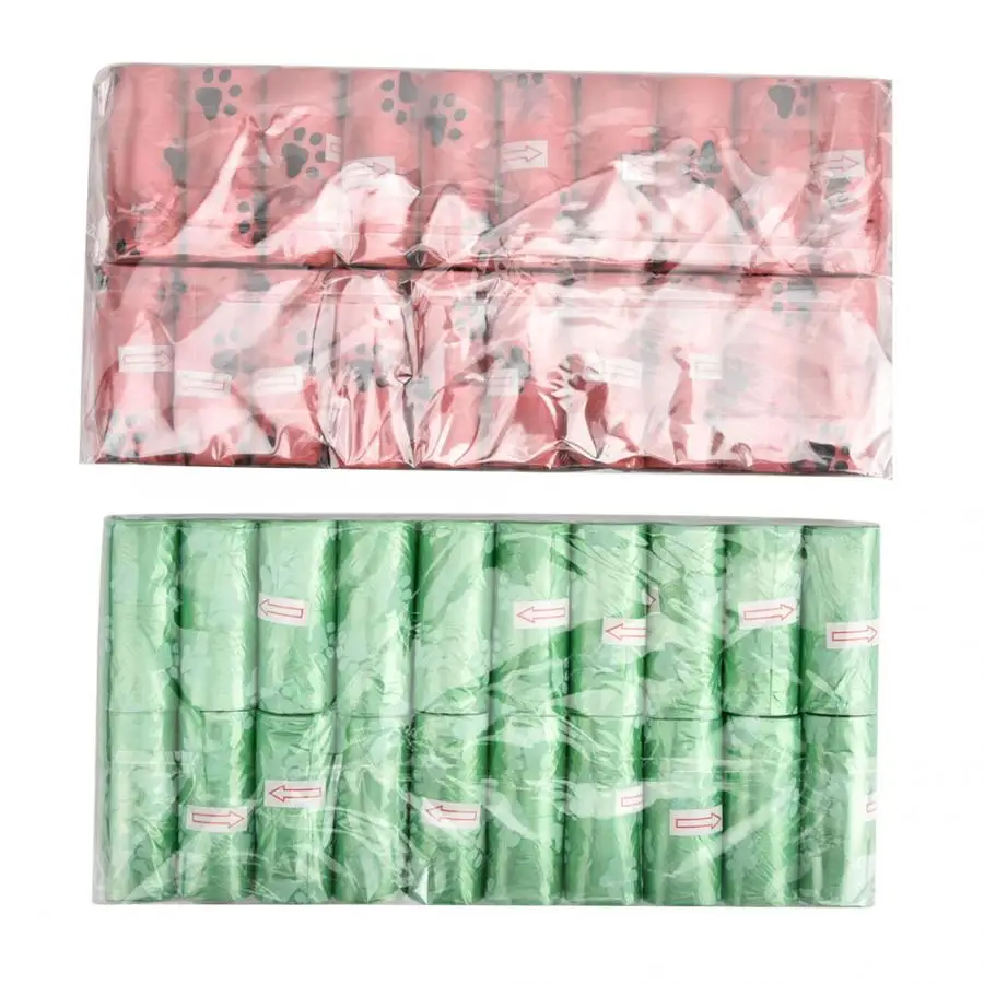 

Pet Suction DevicePet Dog Puppy Diapers 40 Rolls Garbage Clean-up Heart Bag Pet Dog Cat Waste Poop Pick Up Bag Keep