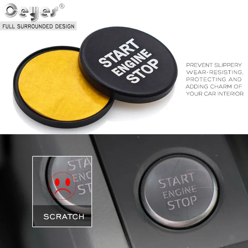 Start Engine Button Ring for AUDI (29)