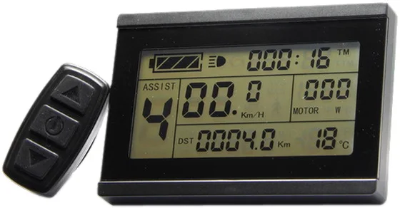 Excellent Free shipping electric bicycle KT LCD3 display for electric bike LCD panel 24V 36V 48V 0