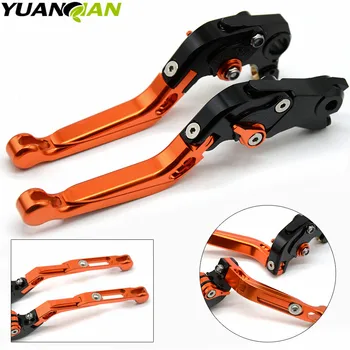 

Motorcycle lever CNC Adjustable Foldable Lengthening aluminum brake clutch levers for ktm rc 390 duke 125 200 390 duke 2014-2016