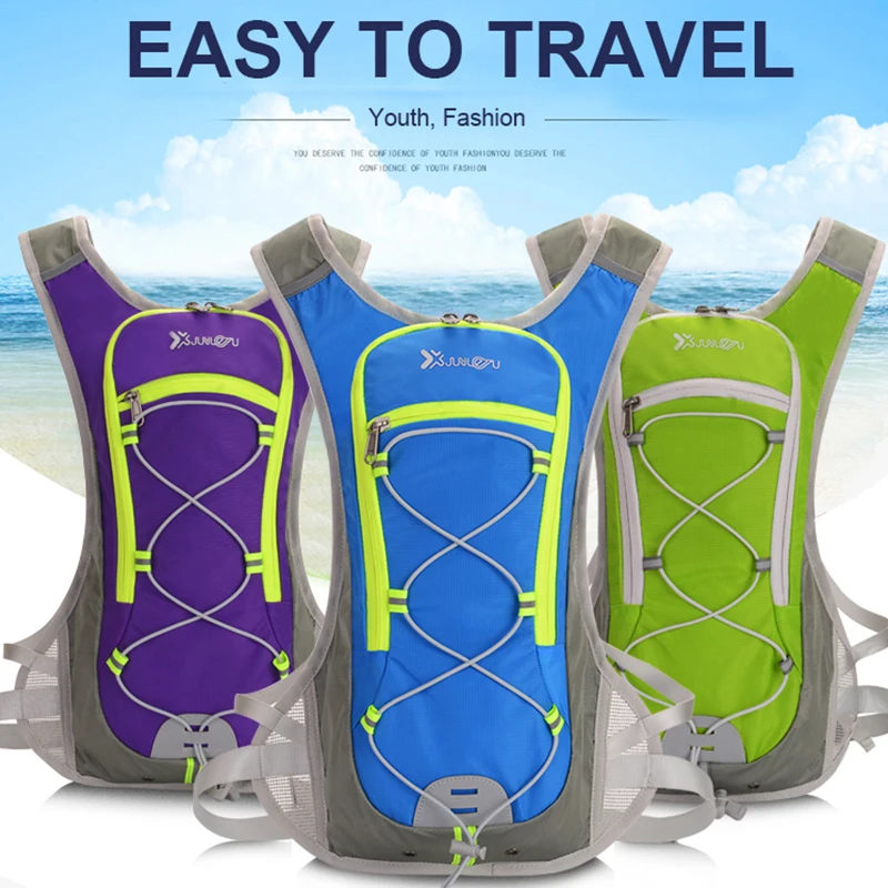 

Sport Running Waterproof Backpack Jogging Bolsa Outdoor Marathon Pack Large Capacity Women and Men Cycling Sport Running Bag