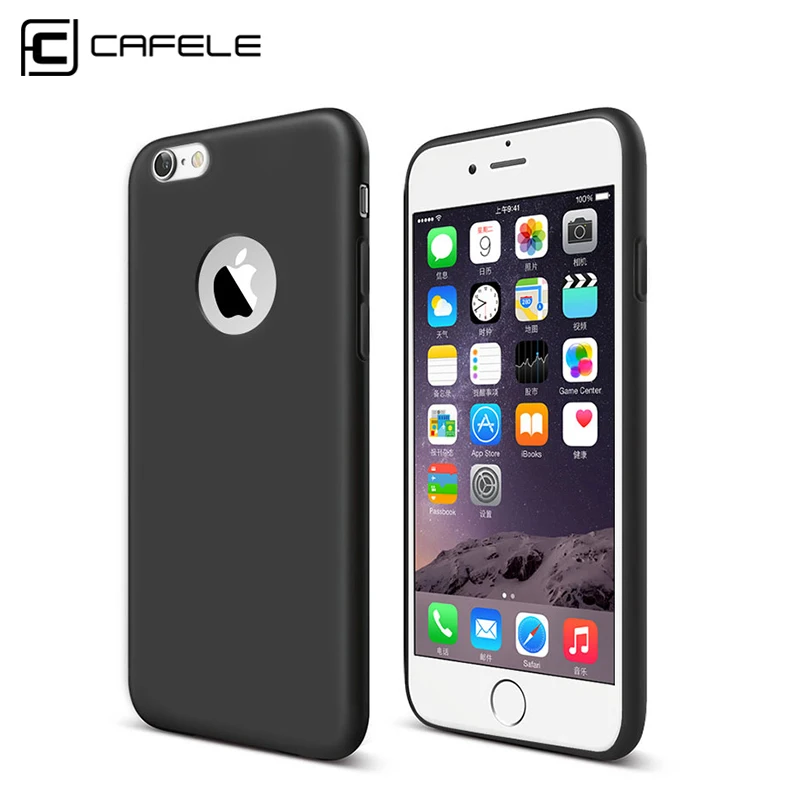 Original CAFELE Phone Cases for iPhone 6 6s Candy Color Silicone TPU Ultra Thin Fashion Luxury Cover Case For iphone 6 6S Plus
