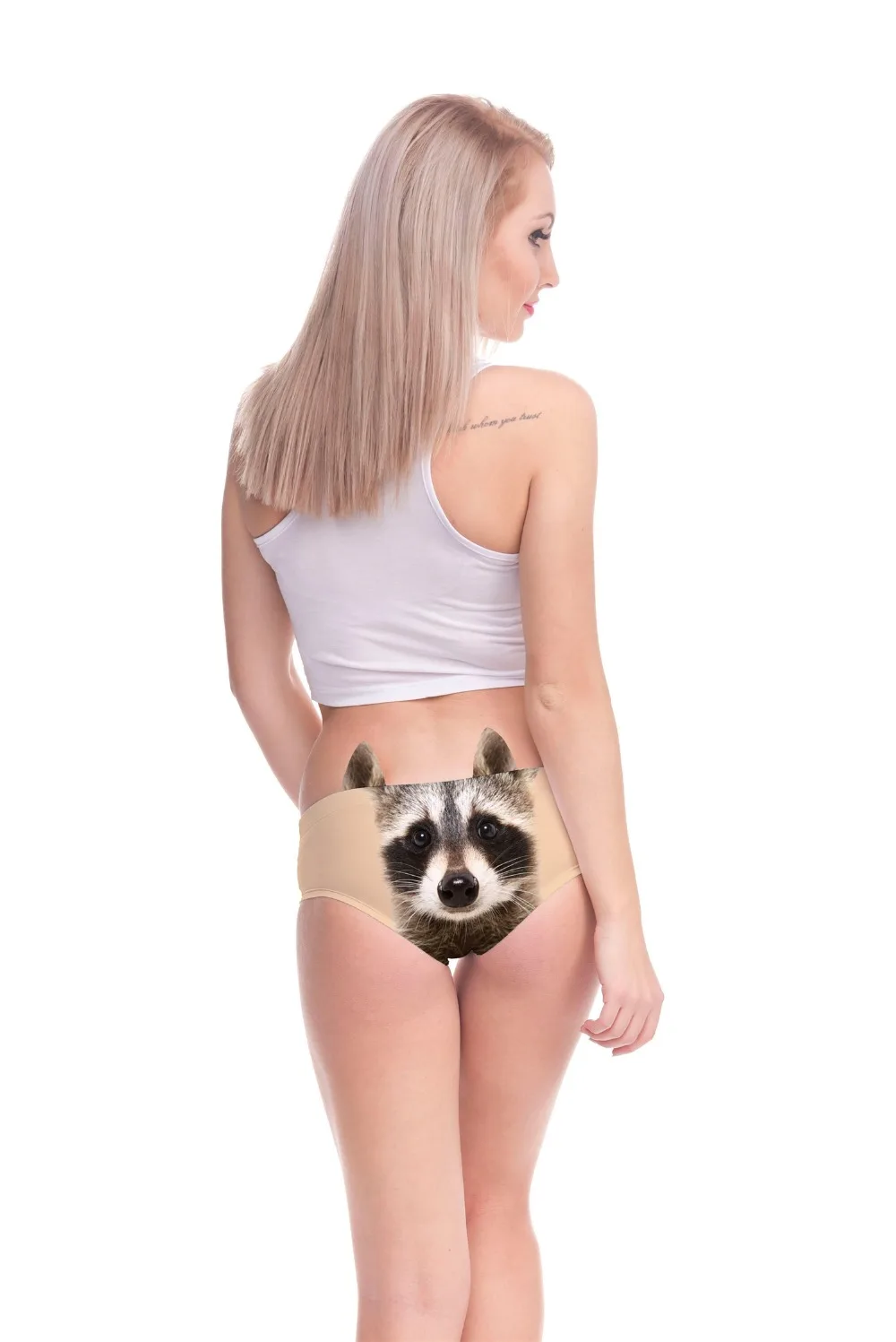 55467 RACCOON BEIGE wiz modelka back