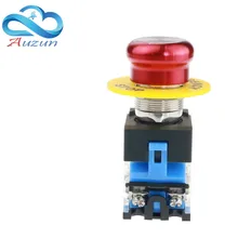 22 mm metal stop switch and other stainless steel waterproof antirust aluminum head high current power LA160-22A9-11ZS