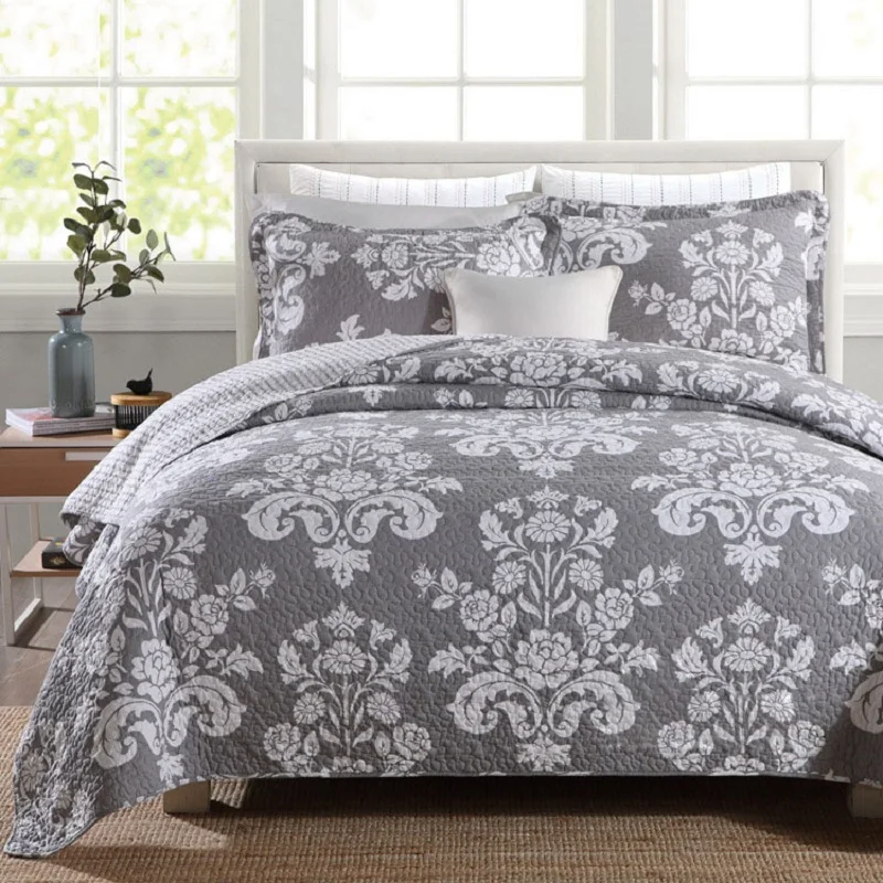 Waliicorners American Quality Quilt Set 3pcsWashed Cotton Quilts Quilted Bedspread Blanket King size Bed Cover Sheets Coverlet Set 8 HTB1VSUFRVXXXXXWXFXXq6xXFXXXz