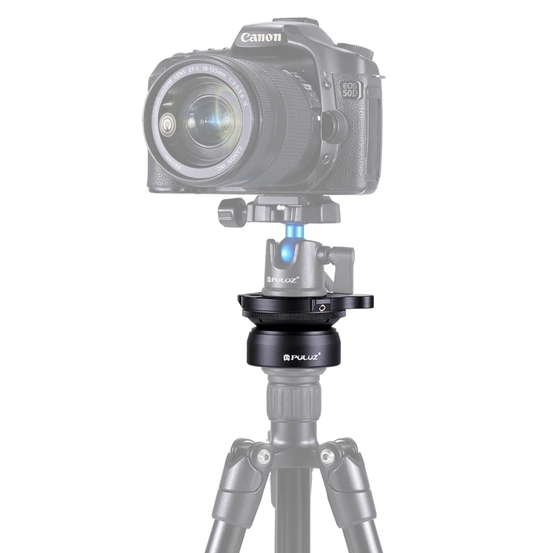 PULUZ Tripod Head Adapter 3/8 inch Thread Dome Universal Professional