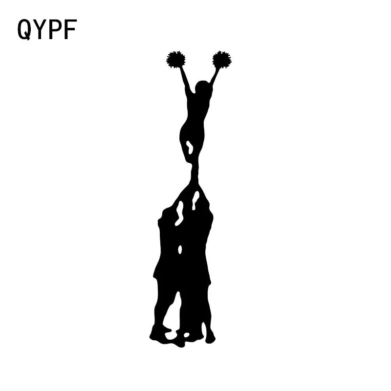 

QYPF 4.3*15.4 Aerobic Exercise Gymnast Decor Car Sticker Vinyl Accessories C16-2048