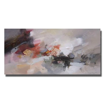 

Hand painted Abstract Acrylic Paintings For Living Room Decoration Hang Pictures Chinese Oil Painting New Wall Art No Framed