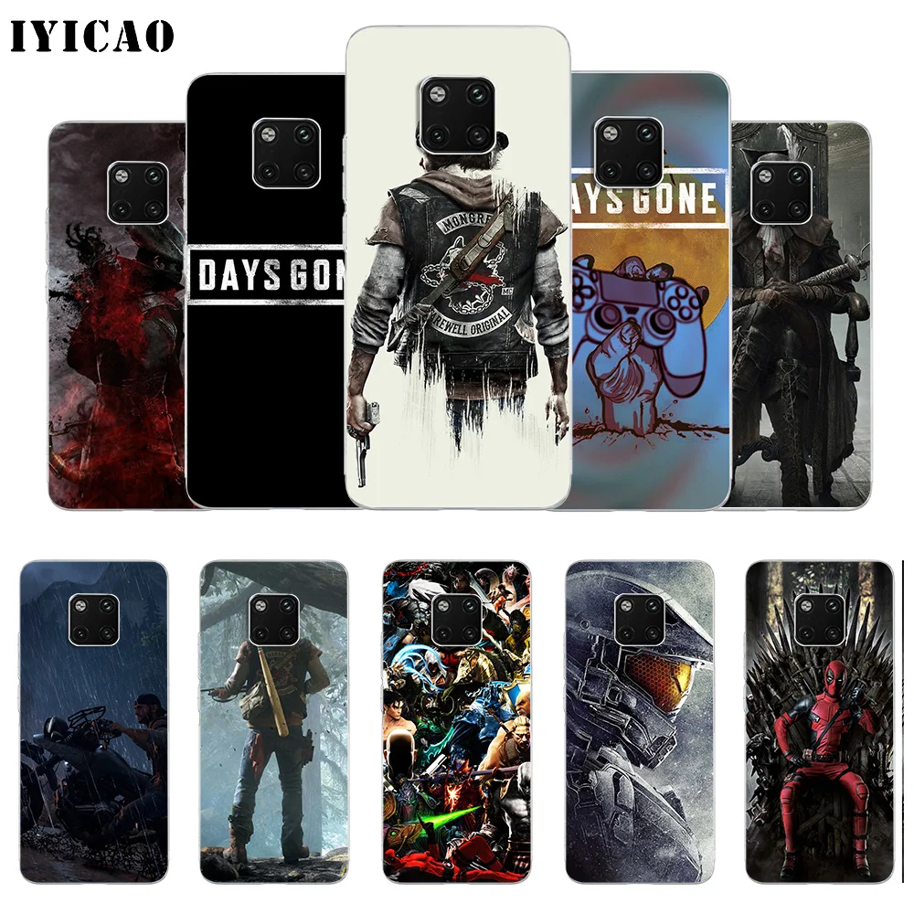 Мягкий силиконовый чехол для телефона IYICAO Days Gone game Huawei Mate 10 20 Lite Pro Nova 2 2i 3 3i 4