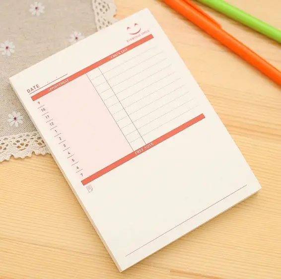 Coloffice 1PC Creative Work Memo Desktop Monthly Plan Simple Memo Pads