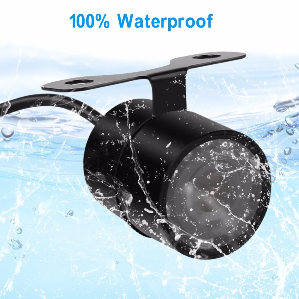 

12V DC PC1030 HD 420TVL IR Night Vision CMOS Car Rear View Camera 170 Degree Wide Angle Waterproof Auto Reversing Parking Camera