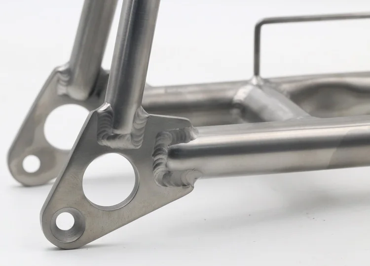 Best Rear Triangle/Frame fit Brompton bike 450g (Save 330g than Steel one) 1