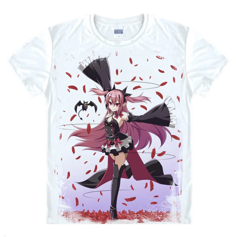 Футболка Coolprint с аниме серафом из конца футболки края Тепеса короткие Ichinose Guren