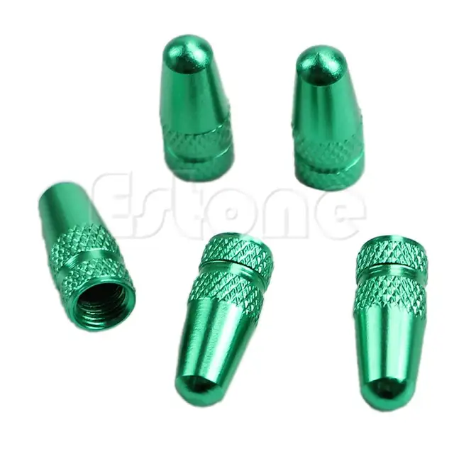 5X Bike Bicycle Fixie MTB*Presta Wheel Rim Tyre Stem Air Valve Caps Dust TC @M